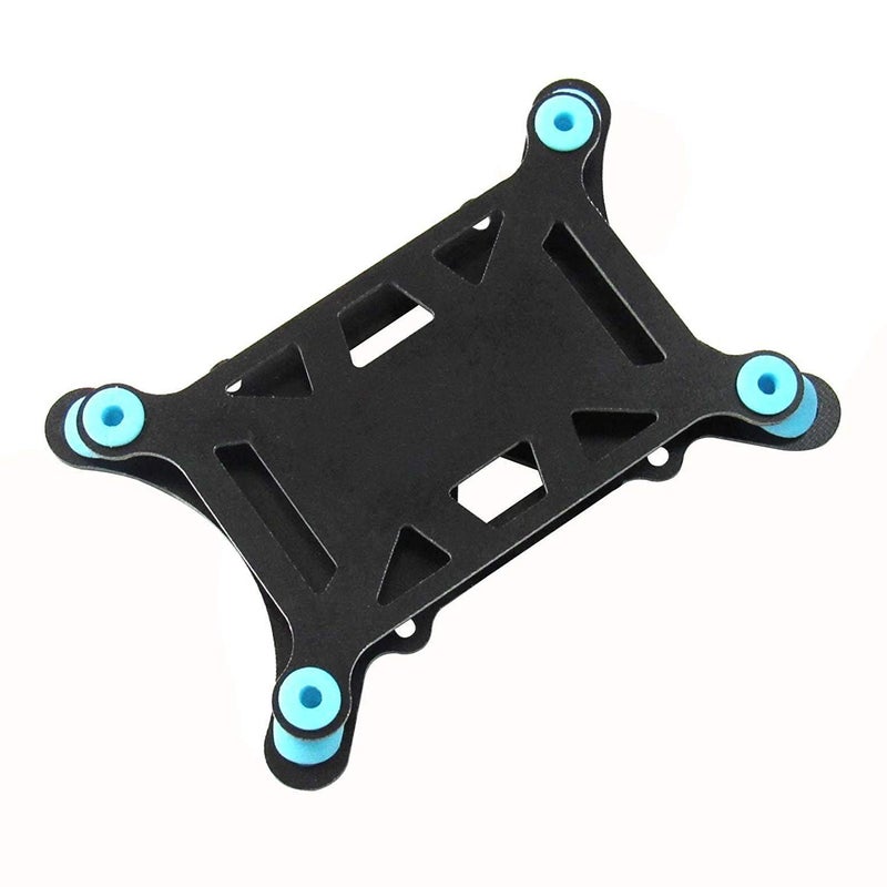 Share Goo Glass Fiber Shock Absorber Board Anti-Vibration Damping Plate Mount Compatible with RC APM2.6 APM2.8 Pixhawk PX4 Flight Controller - Image 5